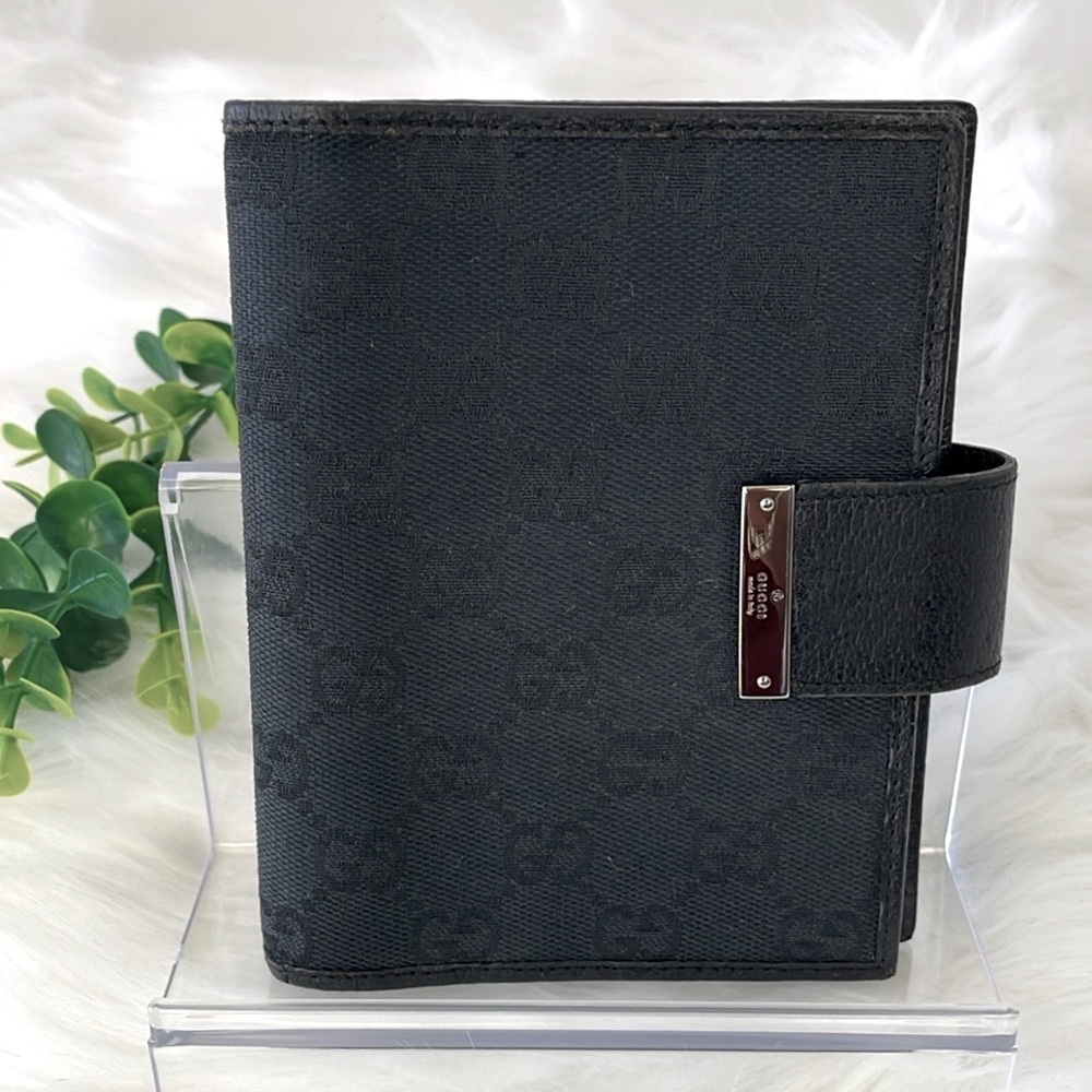 Gucci Black Monogram Agenda - Picture 1 of 13
